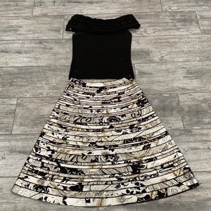 EUC brown Ellen Tracy Skirt & Top